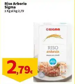 Sigma Superstore Riso Arborio Sigma offerta