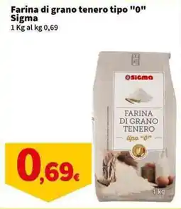Sigma Superstore Farina di grano tenero tipo "0" Sigma offerta