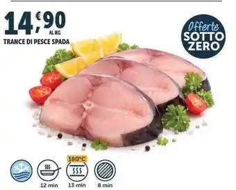 Deco Superfreddo Trance di pesce spada offerta
