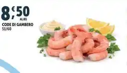 Deco Superfreddo Code di gambero 51/60 offerta