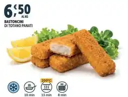 Deco Superfreddo Bastoncini di totano panati offerta