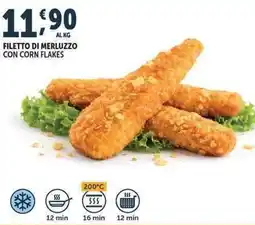 Deco Superfreddo Filetto di merluzzo con corn flakes offerta