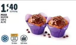 Deco Superfreddo Milka muffin al pz offerta