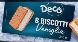 Deco Superfreddo Decò 8 biscotti alla vaniglia offerta