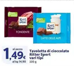 Sigma Superstore Tavoletta di cioccolato Ritter Sport offerta