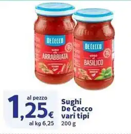 Sigma Superstore Sughi De Cecco offerta