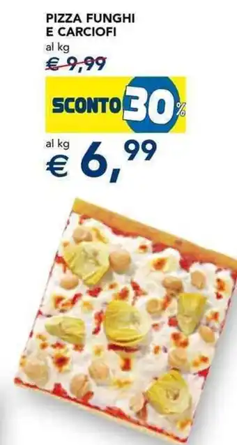 Esselunga Pizza funghi e carciofi offerta