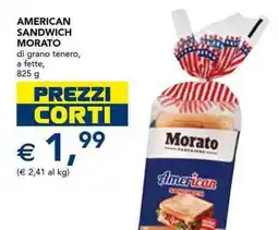 Esselunga American sandwich MORATO offerta