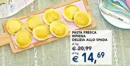Esselunga Pasta fresca ripiena delizia allo spada offerta