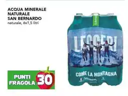Esselunga Acqua minerale naturale SAN BERNARDO naturale offerta