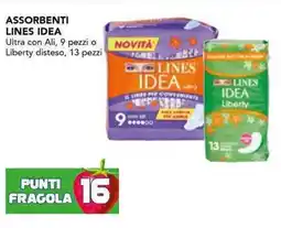 Esselunga Assorbenti LINES IDEA offerta