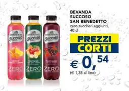 Esselunga Bevanda succoso SAN BENEDETTO offerta