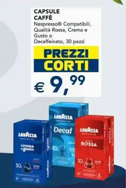 Esselunga Lavazza capsule caffè offerta