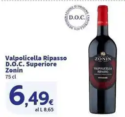 Sigma Superstore Valpolicella Ripasso D.O.C. Superiore Zonin offerta