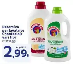 Sigma Superstore Detersivo per lavatrice Chanteclair offerta