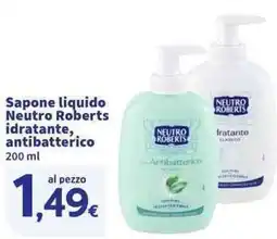 Sigma Superstore Sapone liquido Neutro Roberts idratante, antibatterico offerta