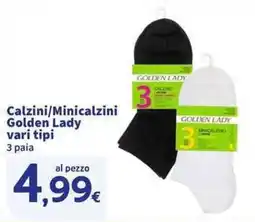 Sigma Superstore Calzini/Minicalzini Golden Lady offerta