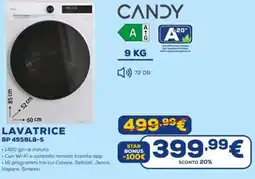 Euronics CANDY LAVATRICE BP 49SBL8-S offerta