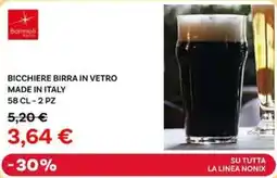 Max Factory Bormioli bicchiere birra in vetro made in italy offerta