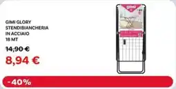 Max Factory Gimi glory stendibiancheria in acciaio 18 mt offerta