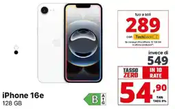 Comet iPhone 16e offerta