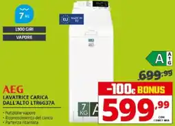 Comet AEG LAVATRICE CARICA DALL'ALTO LTR6G37A offerta