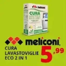 Comet Meliconi lavastoviglie eco 2 in 1 offerta