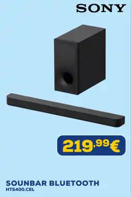 Euronics SONY SOUNBAR BLUETOOTH HTS400.CEL offerta