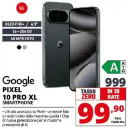 Comet Google pixel 10 pro xl smartphone offerta