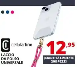 Comet Cellularline laccio da polso universale offerta
