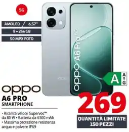 Comet Oppo A6 pro smartphone offerta