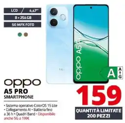 Comet Oppo A5 pro smartphone offerta
