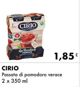 Iper Tosano CIRIO Passata di pomodoro verace offerta