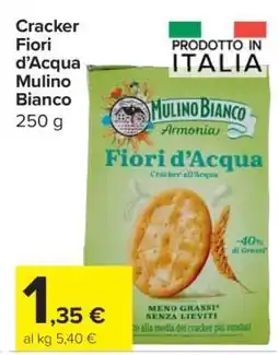 Carrefour CRACKER FIORI D’ACQUA MULINO BIANCO offerta