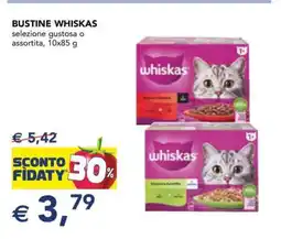Esselunga BUSTINE WHISKAS offerta