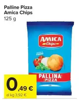 Carrefour Palline Pizza Amica Chips offerta