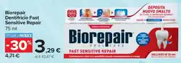 Carrefour Biorepair Dentifricio Fast Sensitive Repair offerta