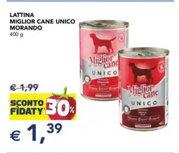 Esselunga LATTINA MIGLIOR CANE UNICO MORANDO offerta