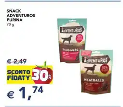 Esselunga SNACK ADVENTUROS PURINA offerta
