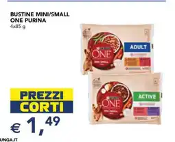 Esselunga BUSTINE MINI/SMALL ONE PURINA offerta