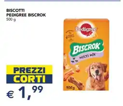 Esselunga BISCOTTI PEDIGREE BISCROK offerta