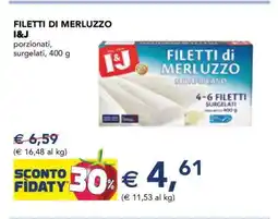 Esselunga Filetti di Merluzzo offerta