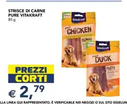 Esselunga STRISCE DI CARNE PURE VITAKRAFT offerta