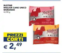 Esselunga BUSTINE MIGLIOR CANE UNICO MORANDO offerta