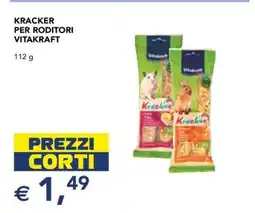 Esselunga KRACKER PER RODITORI VITAKRAFT offerta