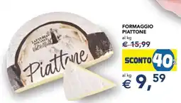 Esselunga FORMAGGIO PIATTONE offerta