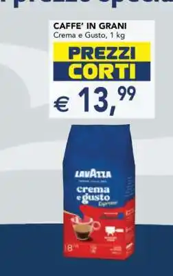 Esselunga CAFFE' IN GRANI offerta