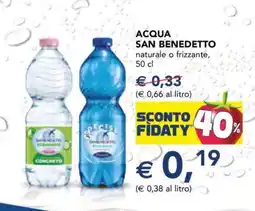 Esselunga ACQUA SAN BENEDETTO offerta