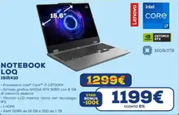 Euronics Lenovo NOTEBOOK LOQ 15IRX10 offerta