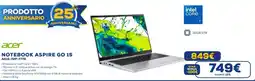Euronics acer NOTEBOOK ASPIRE GO 15 AG15-72P-77TE offerta